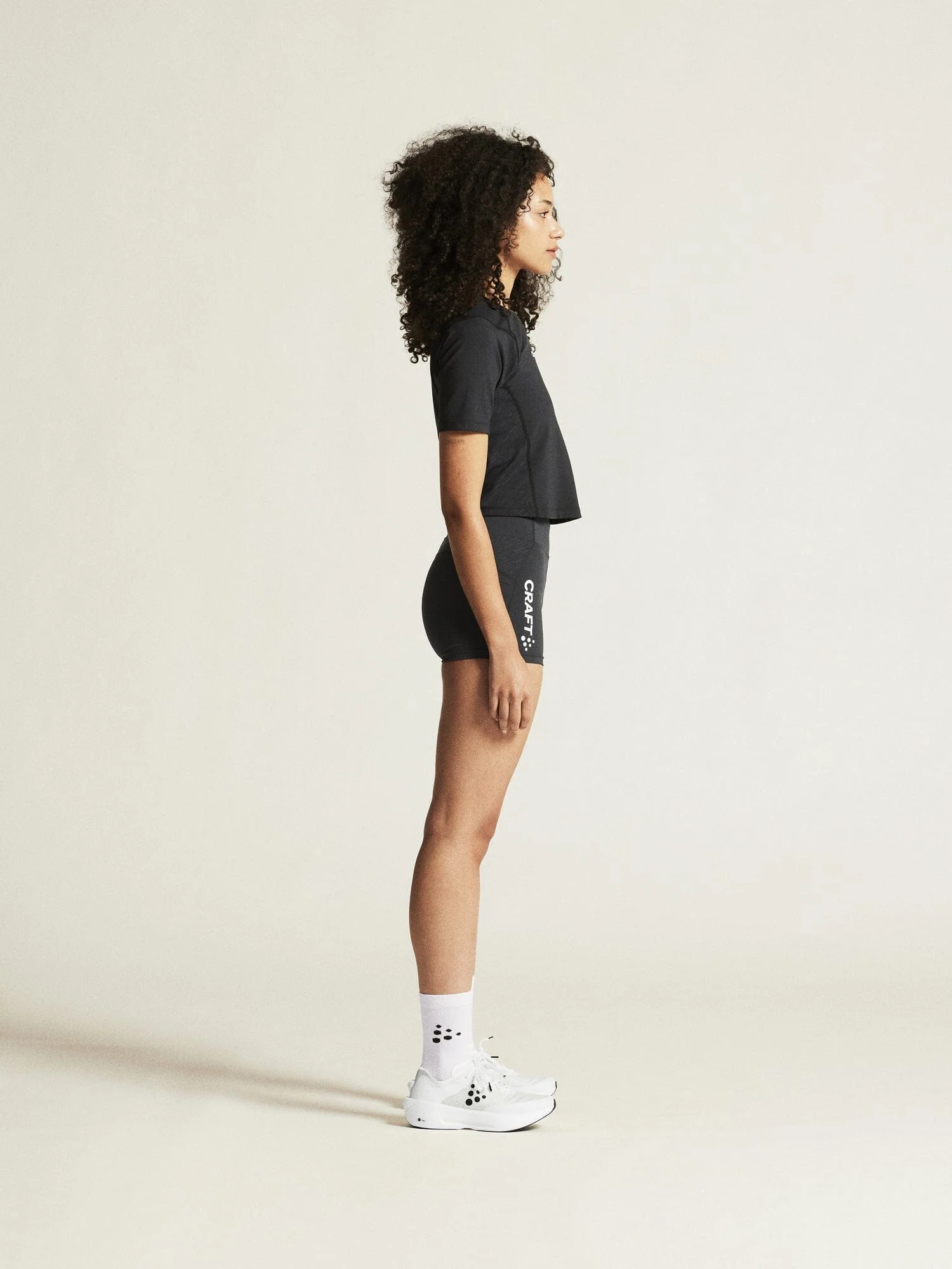 Women's Rush 2.0 Crop Tee - Black - Image 5