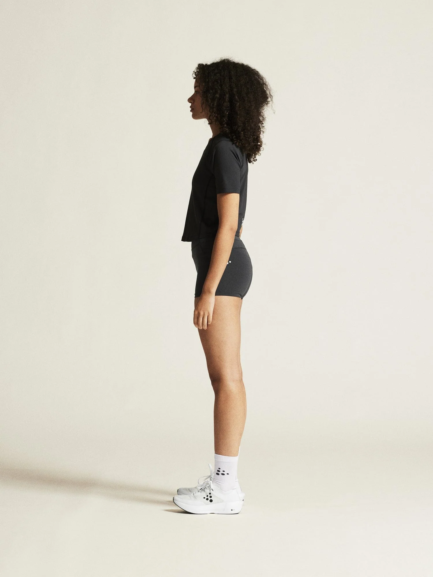 Women's Rush 2.0 Crop Tee - Black - Image 6