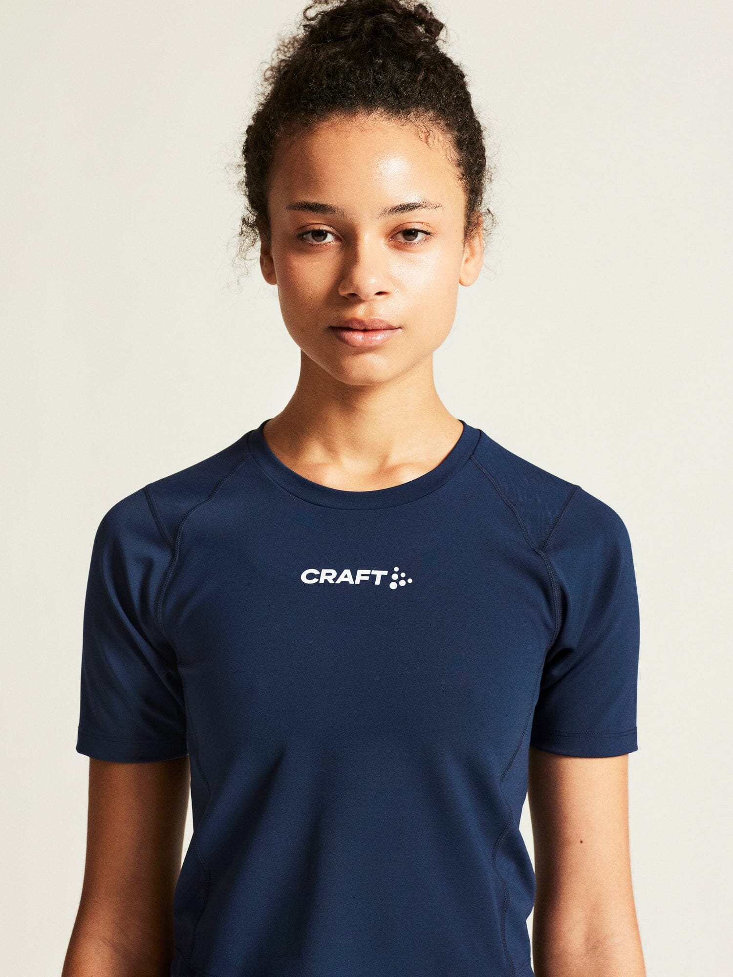 Women's Rush 2.0 Crop Tee - NAVY - Image 6