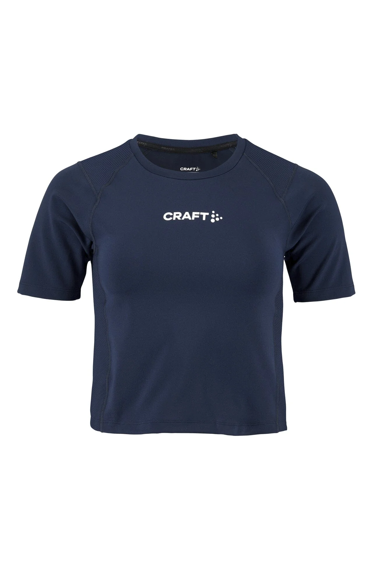 Women's Rush 2.0 Crop Tee - NAVY - Image 8