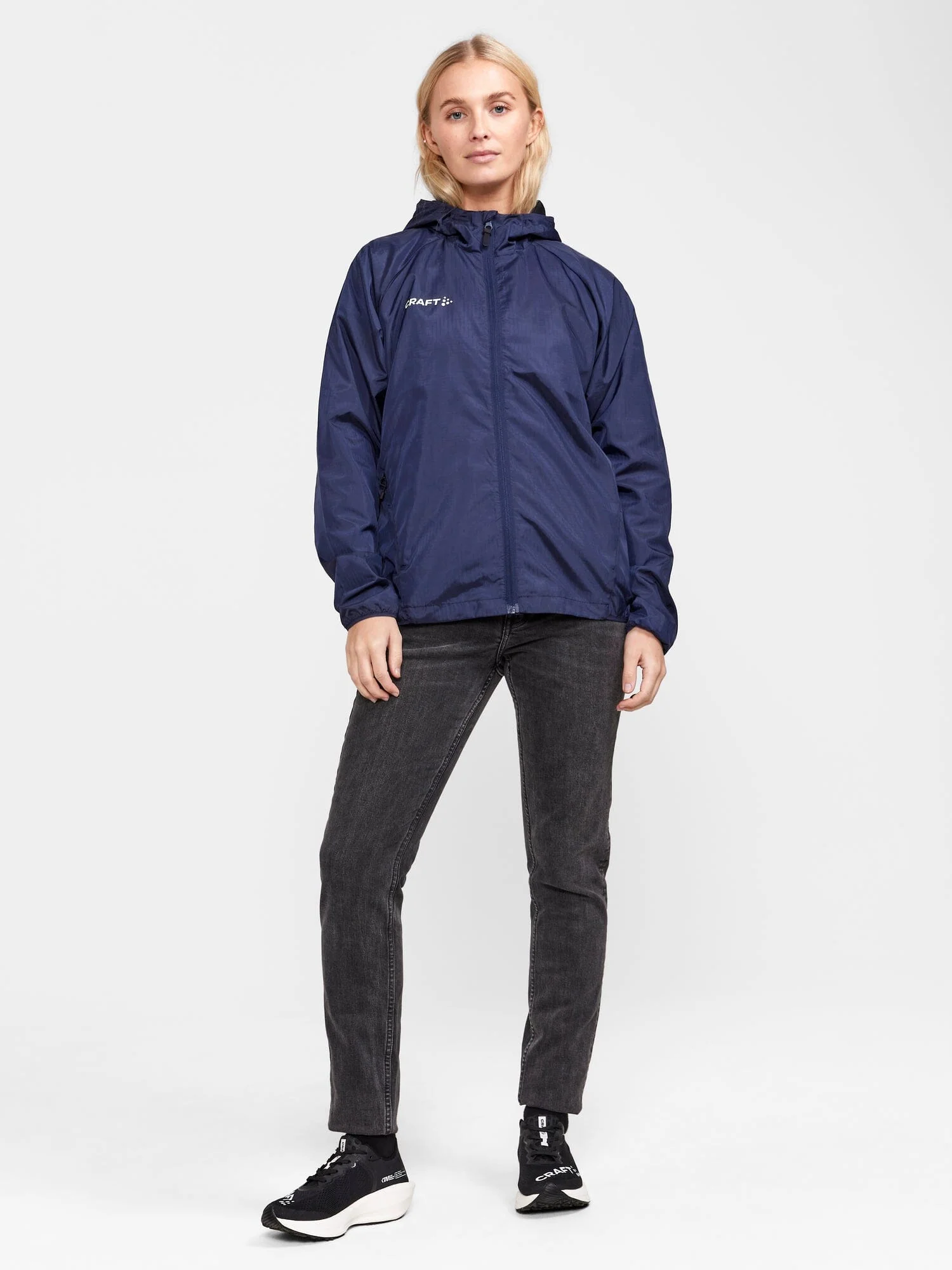 Women's Squad Wind Jacket - NAVY - Image 2