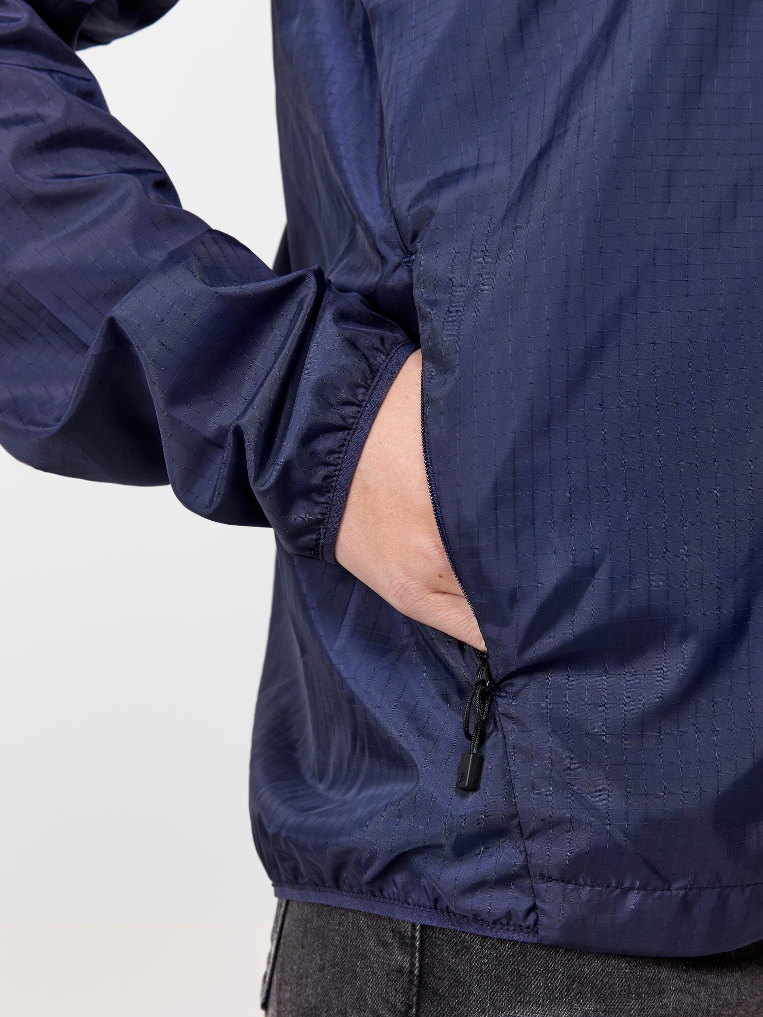 Women's Squad Wind Jacket - NAVY - Image 4
