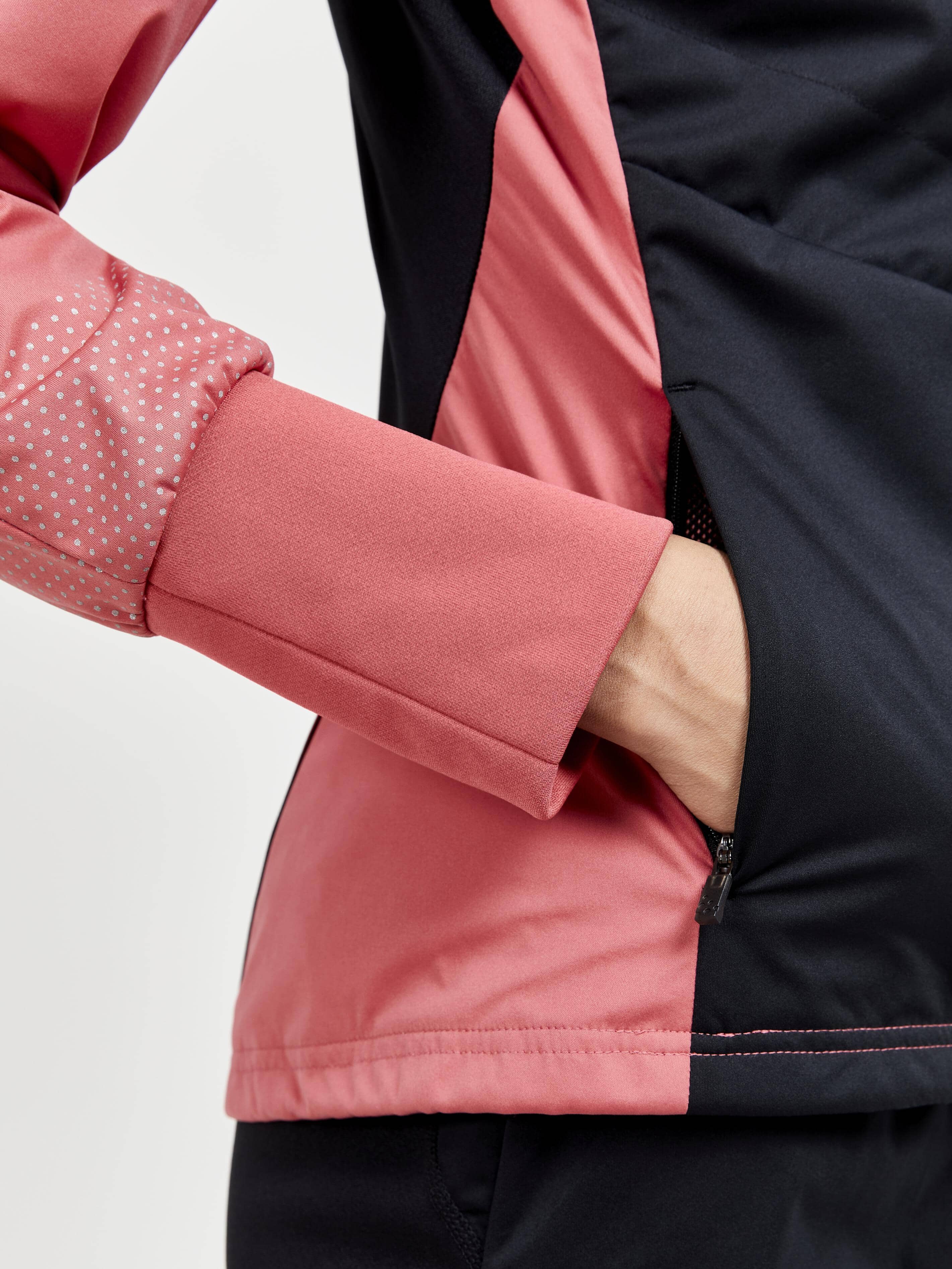 Women's Storm Balance XC Jacket - BLACK-ROSE - Image 4