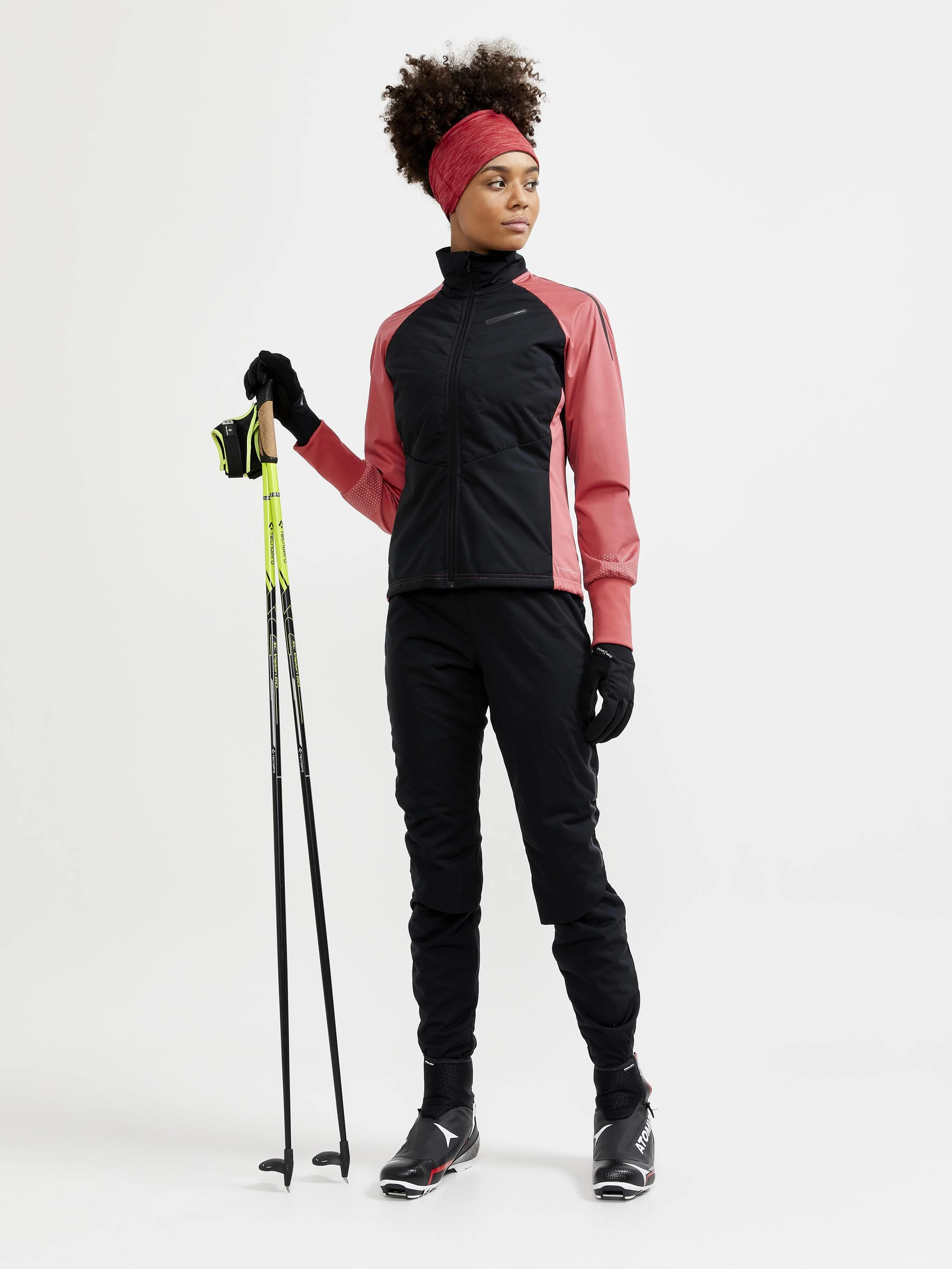 Women's Storm Balance XC Jacket - BLACK-ROSE - Image 5