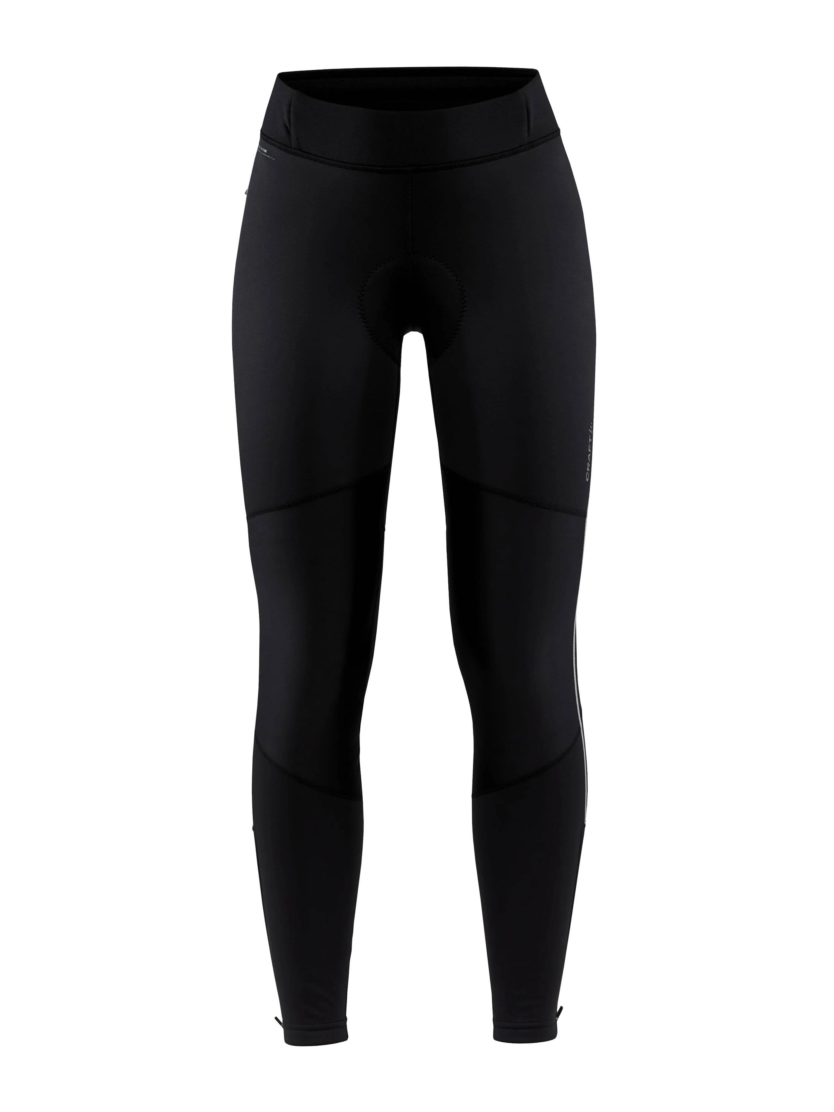 Women's  SubZ Core Wind Tights - Black/Black - Image 7