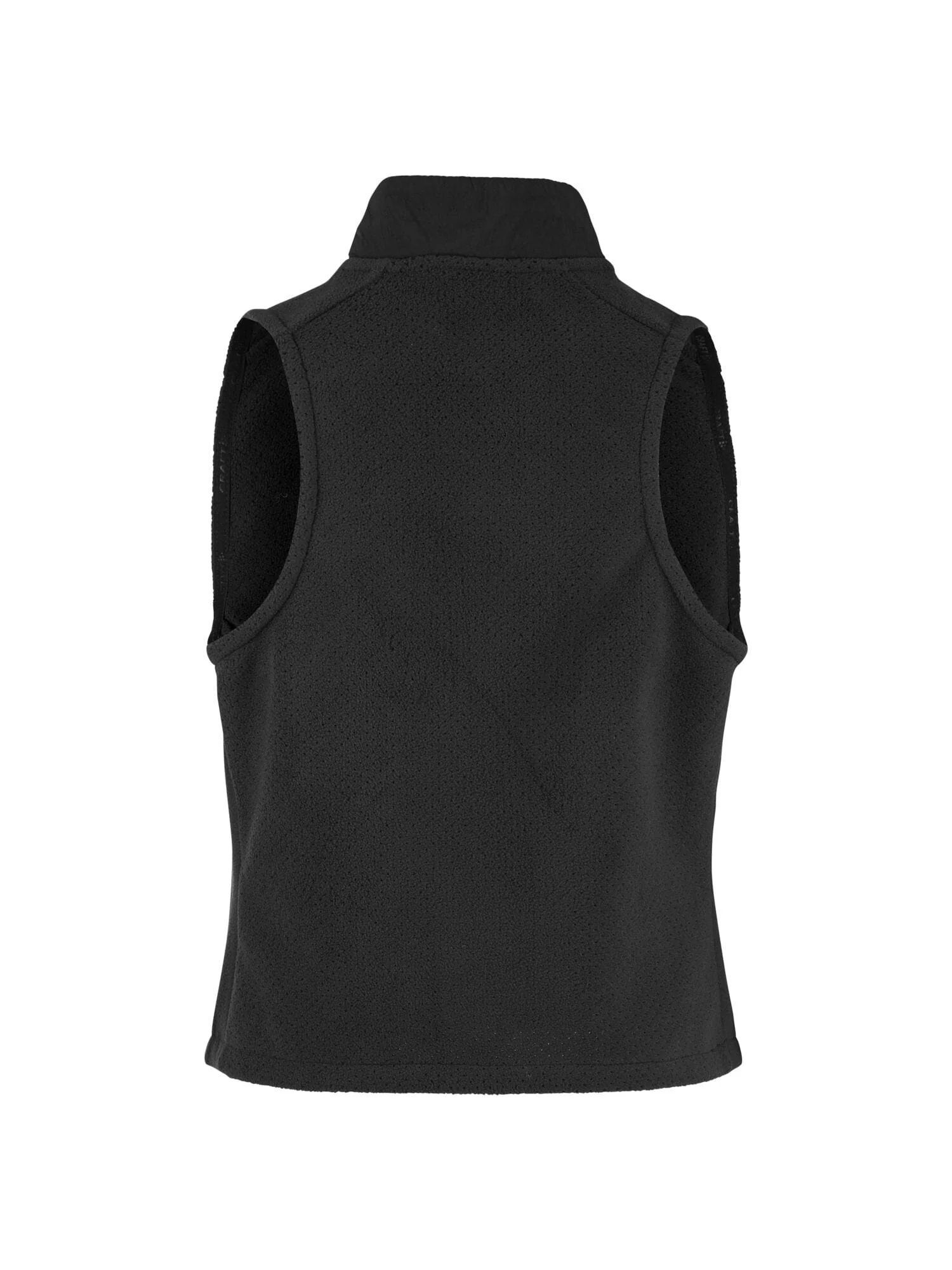 Women's SubZ Fleece Running Vest - Black - Image 2