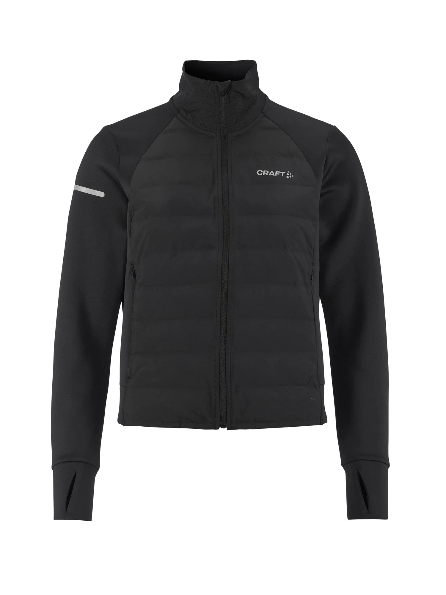 Women's SubZ Running Jacket 4 - Black - Image 8