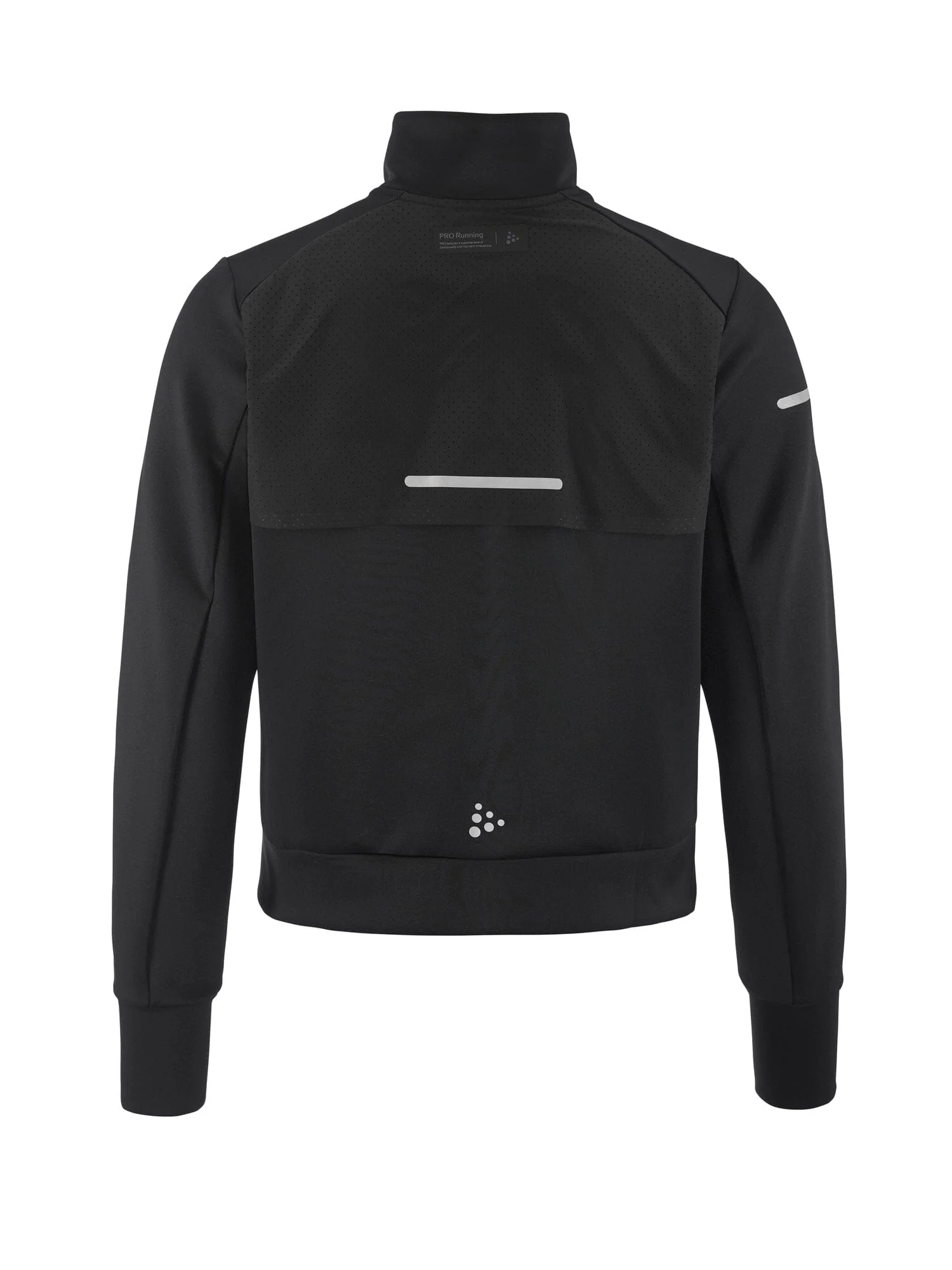 Women's SubZ Running Jacket 4 - Black - Image 9