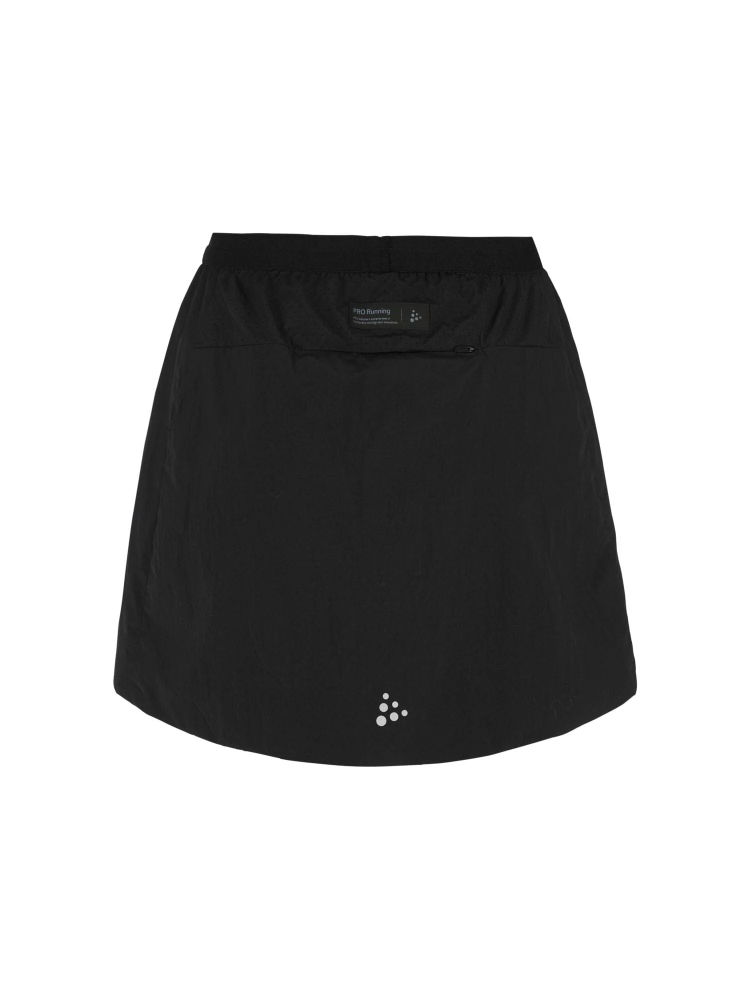 Women's SubZ Running Skirt 4 - Black - Image 2