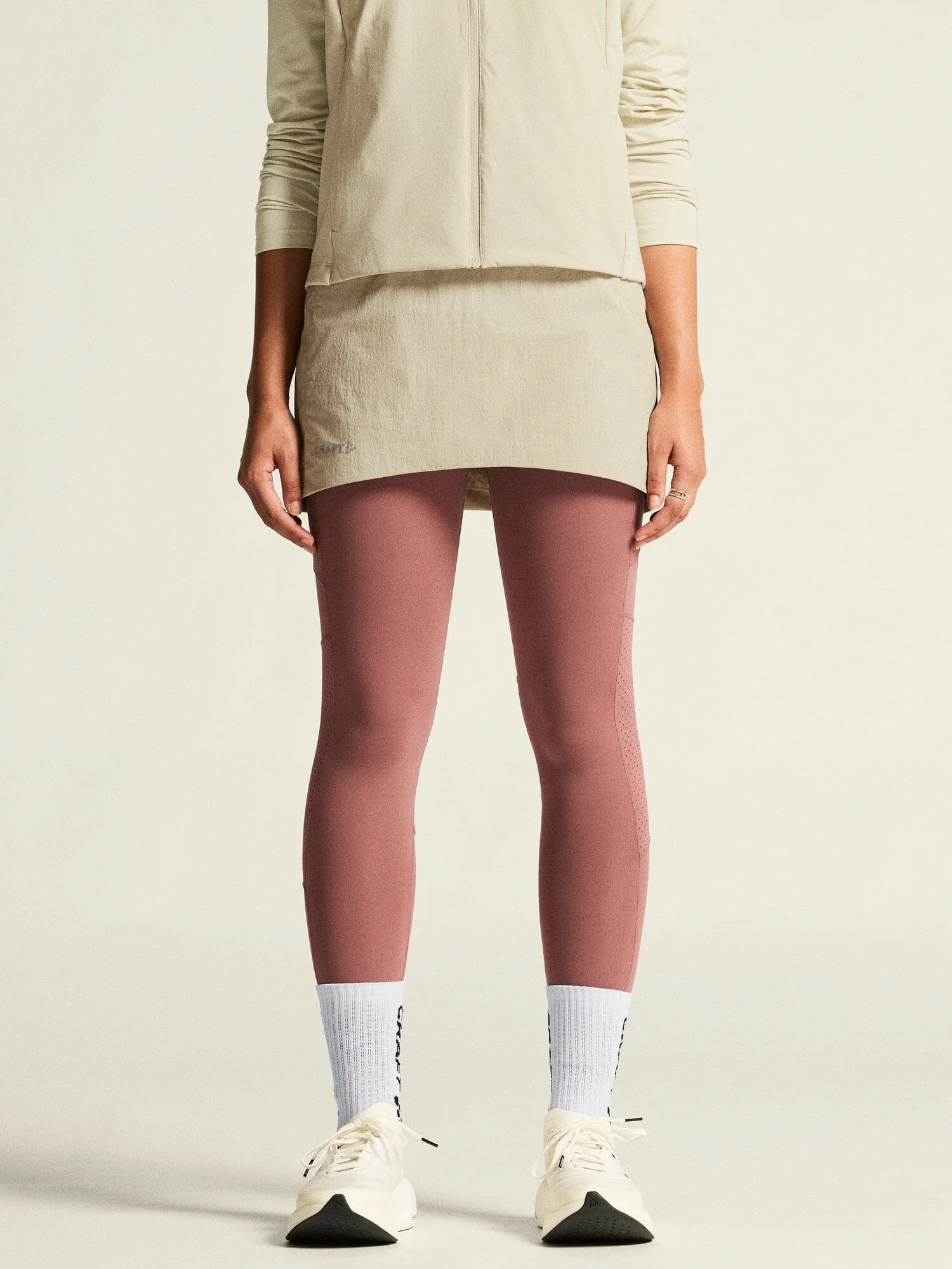 Women's SubZ Running Skirt 4 - Plaster - Image 2