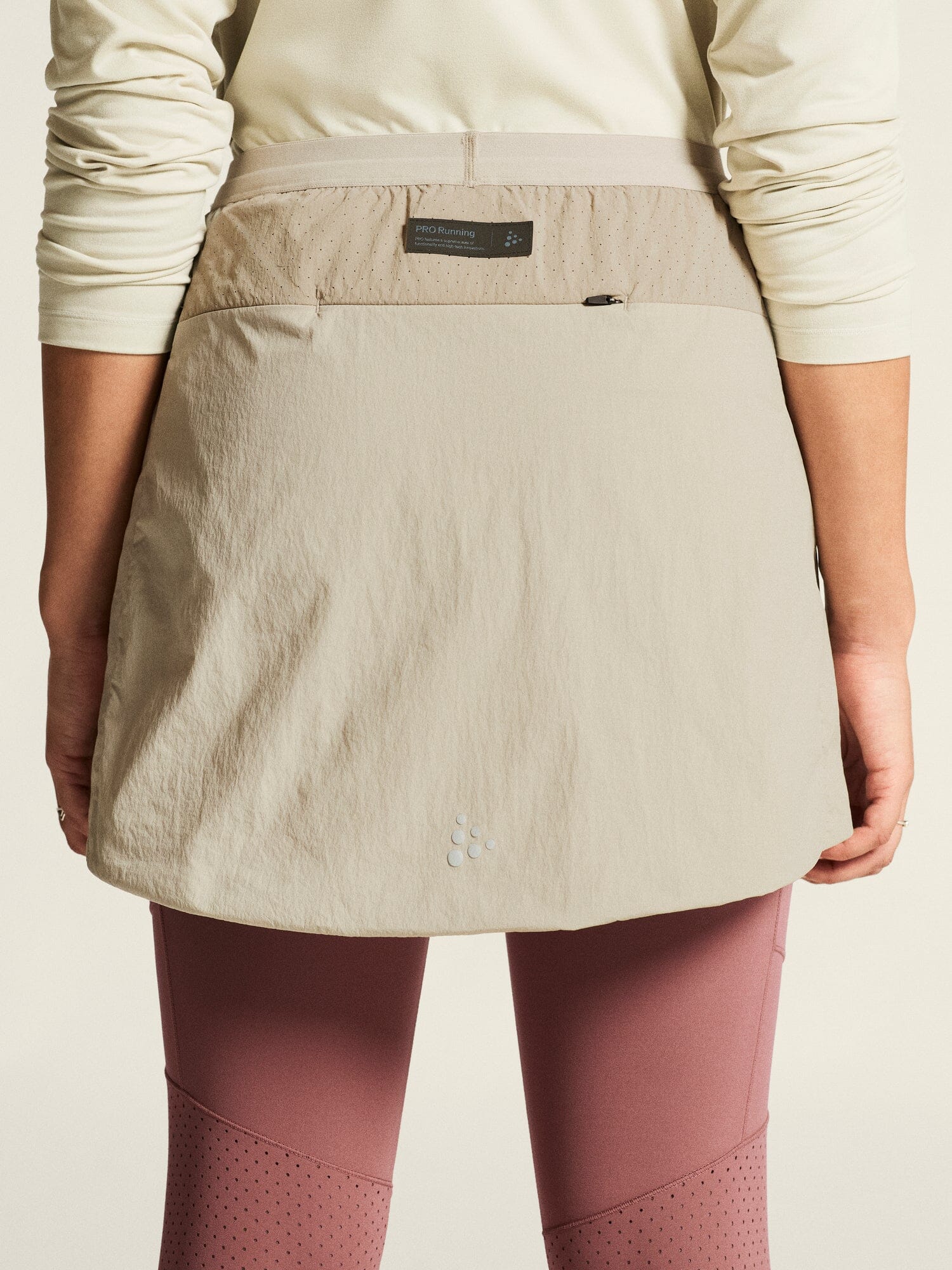 Women's SubZ Running Skirt 4 - Plaster - Image 5