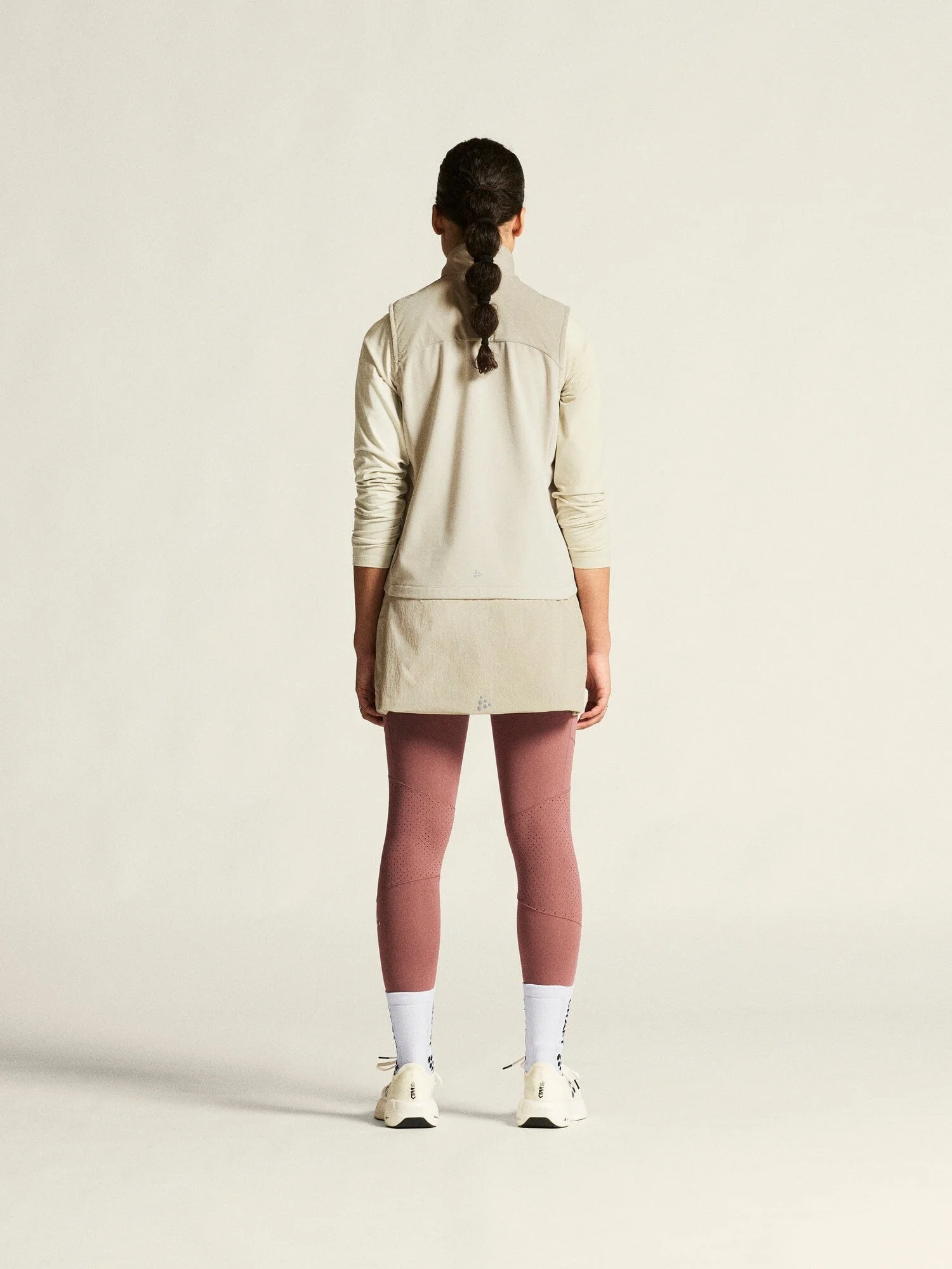 Women's SubZ Running Skirt 4 - Plaster - Image 7