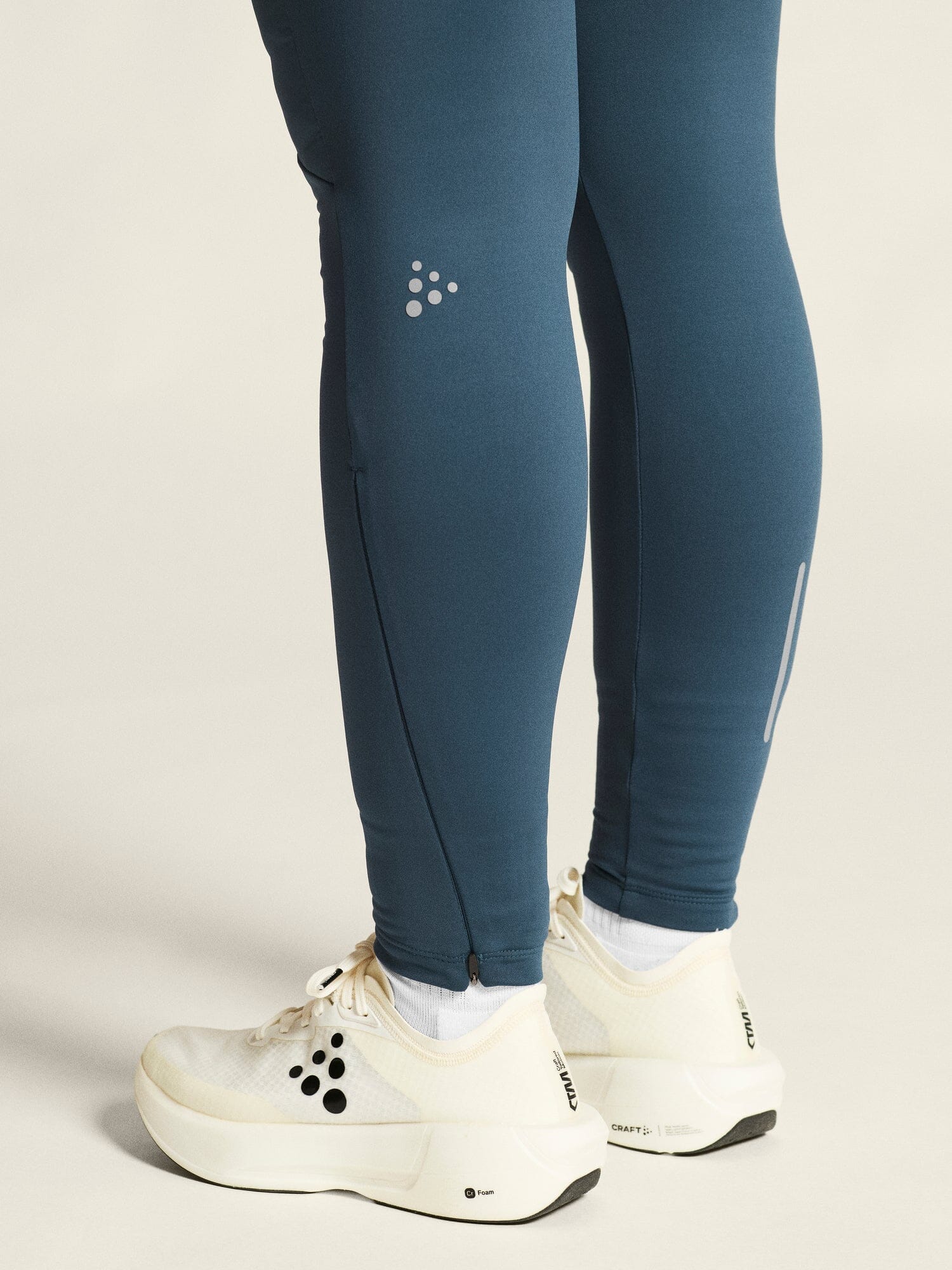 Women's SubZ Running Tights 4 - North - Image 4