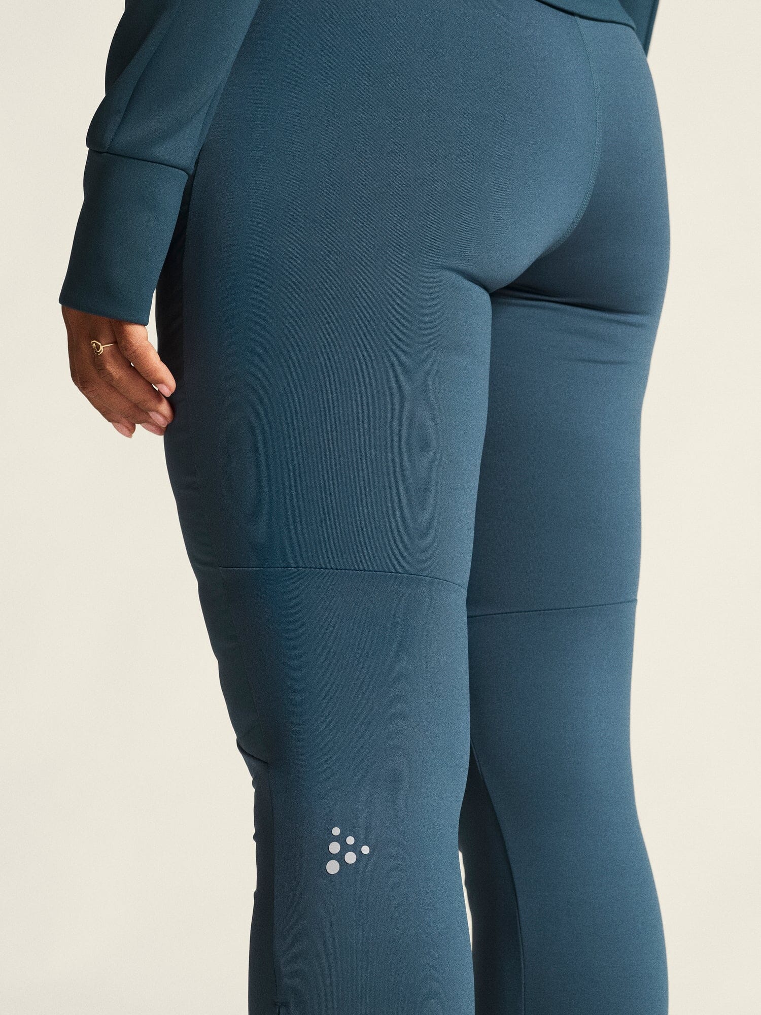 Women's SubZ Running Tights 4 - North - Image 5