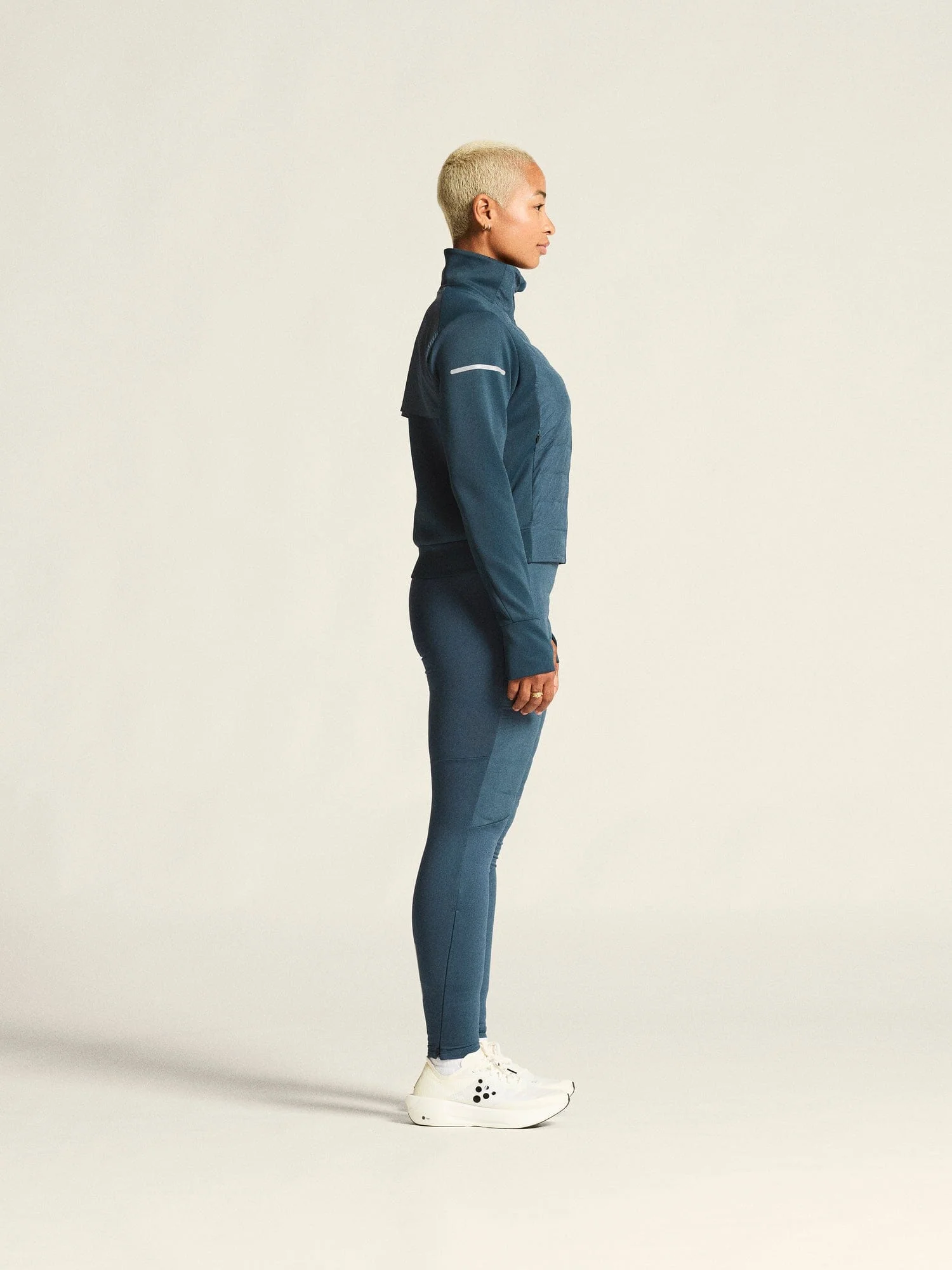 Women's SubZ Running Tights 4 - North - Image 6