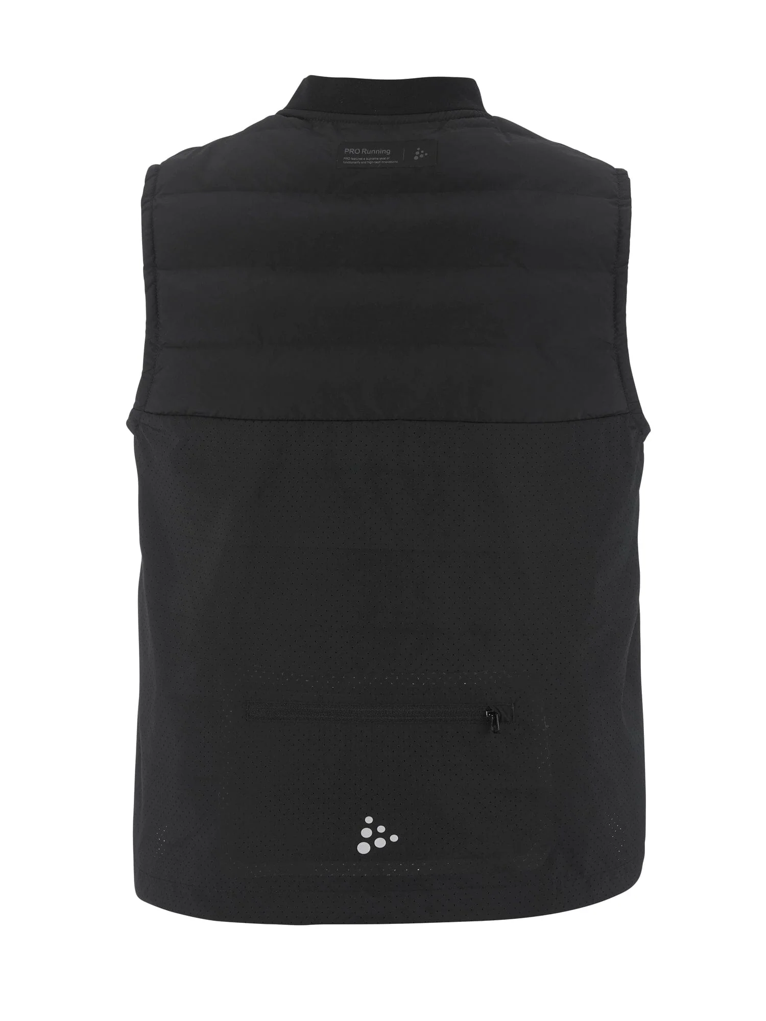 Women's SubZ Running Vest 5 - Black - Image 9
