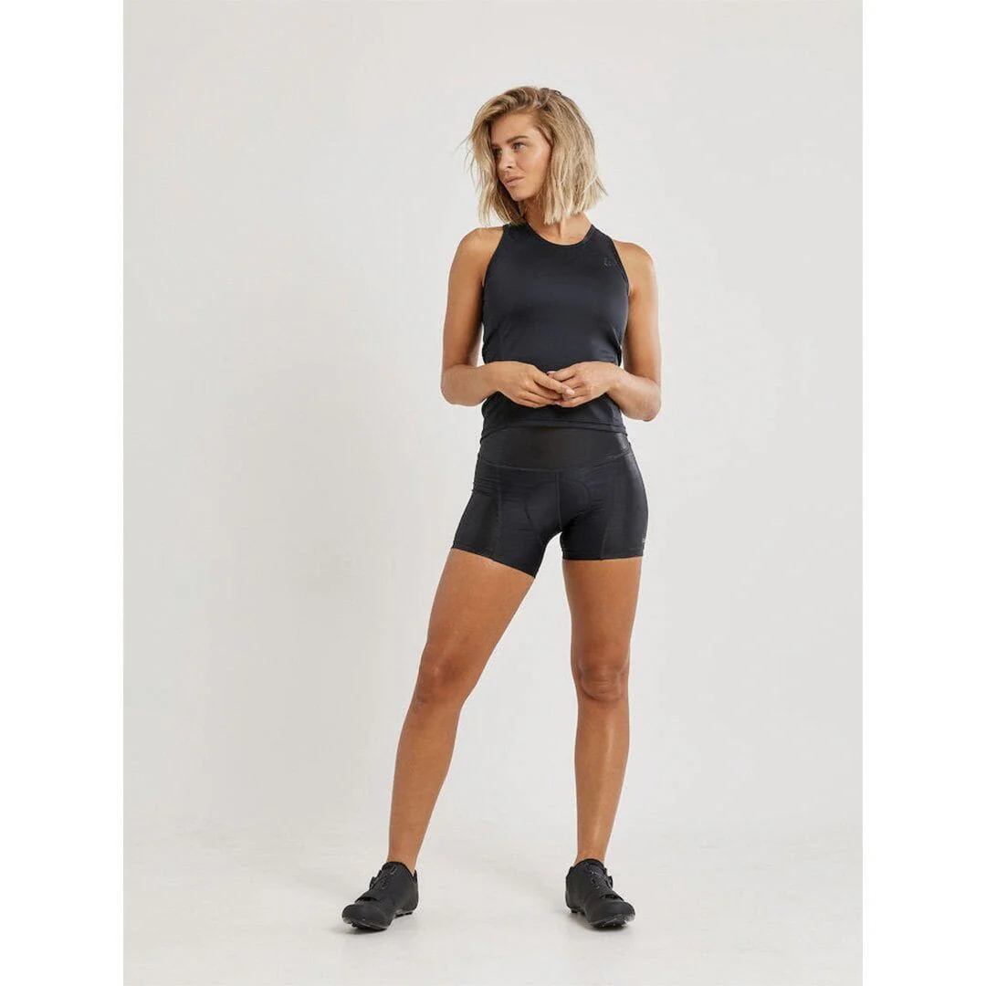 Women's Summit Cycling Singlet - Black - Image 5