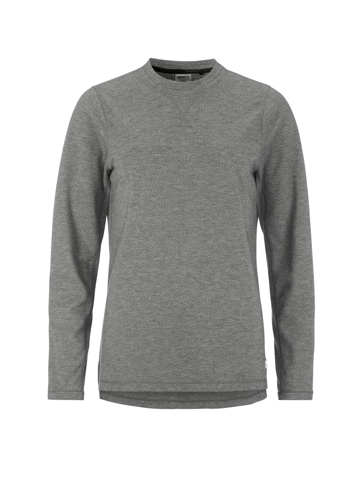 Women's Thermal Mesh CN - Dk Grey Melange - Image 9