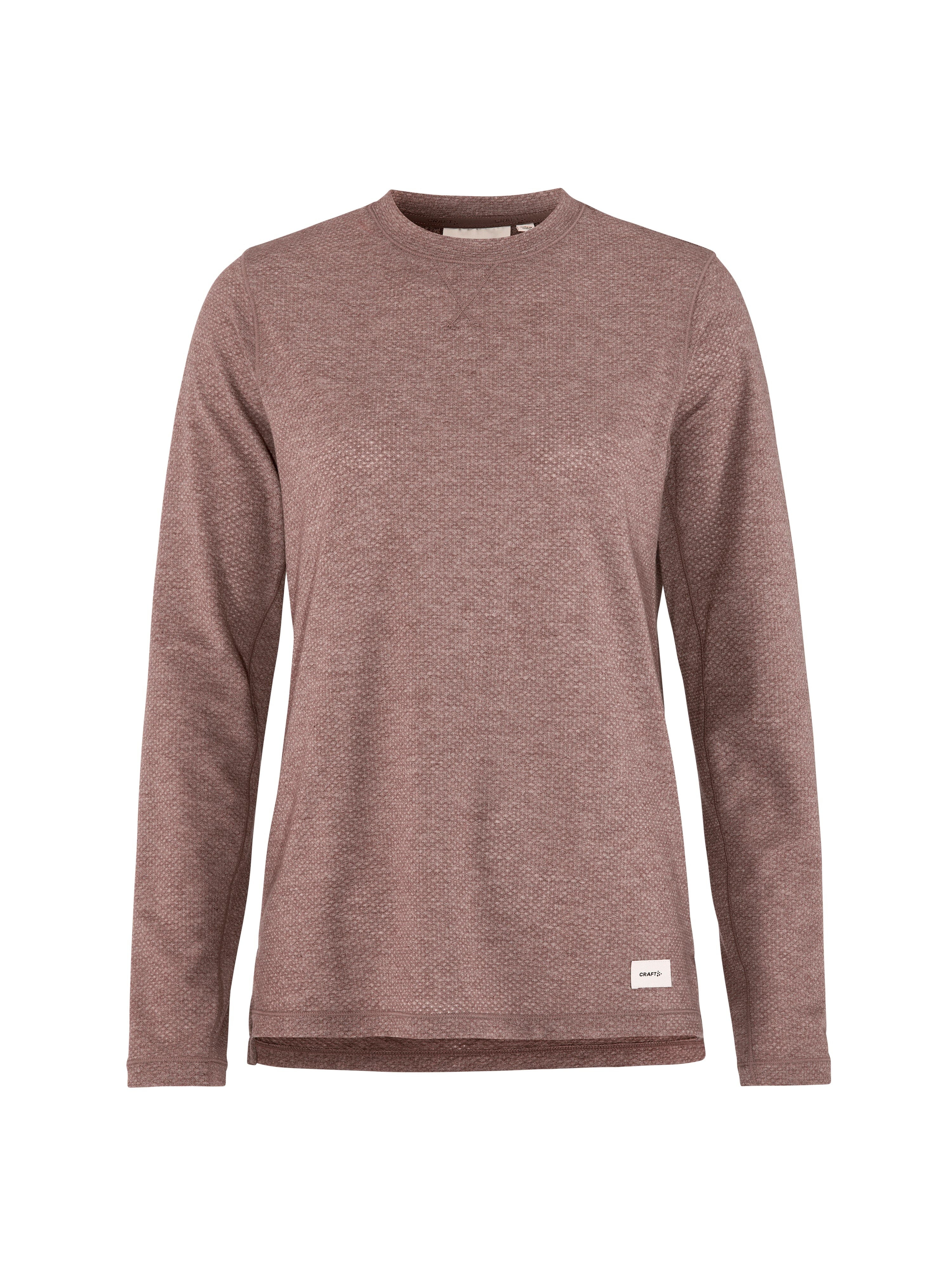 Women's Thermal Mesh CN - Flint Melange - Image 8