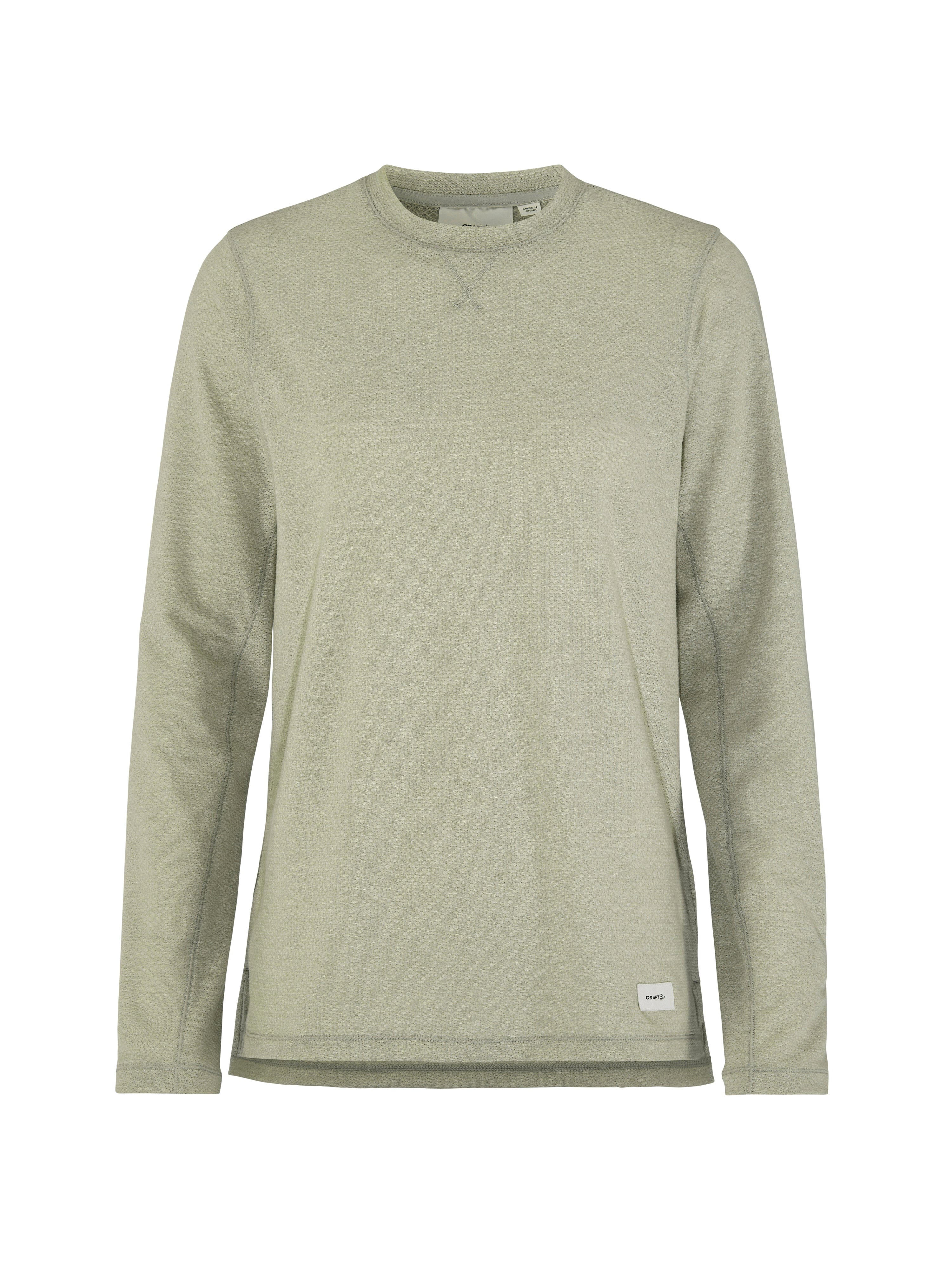 Women's Thermal Mesh CN - Pigeon Melange - Image 8