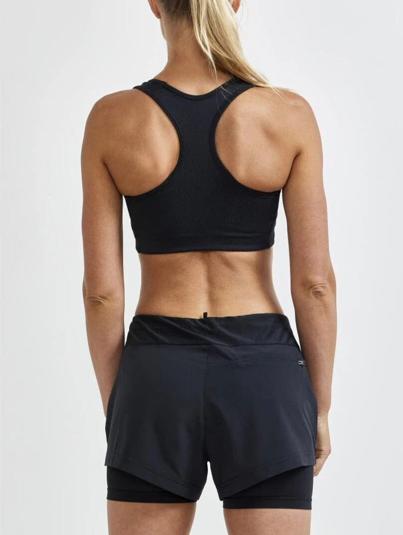 Women's Training Bra Classic - Black - Image 3