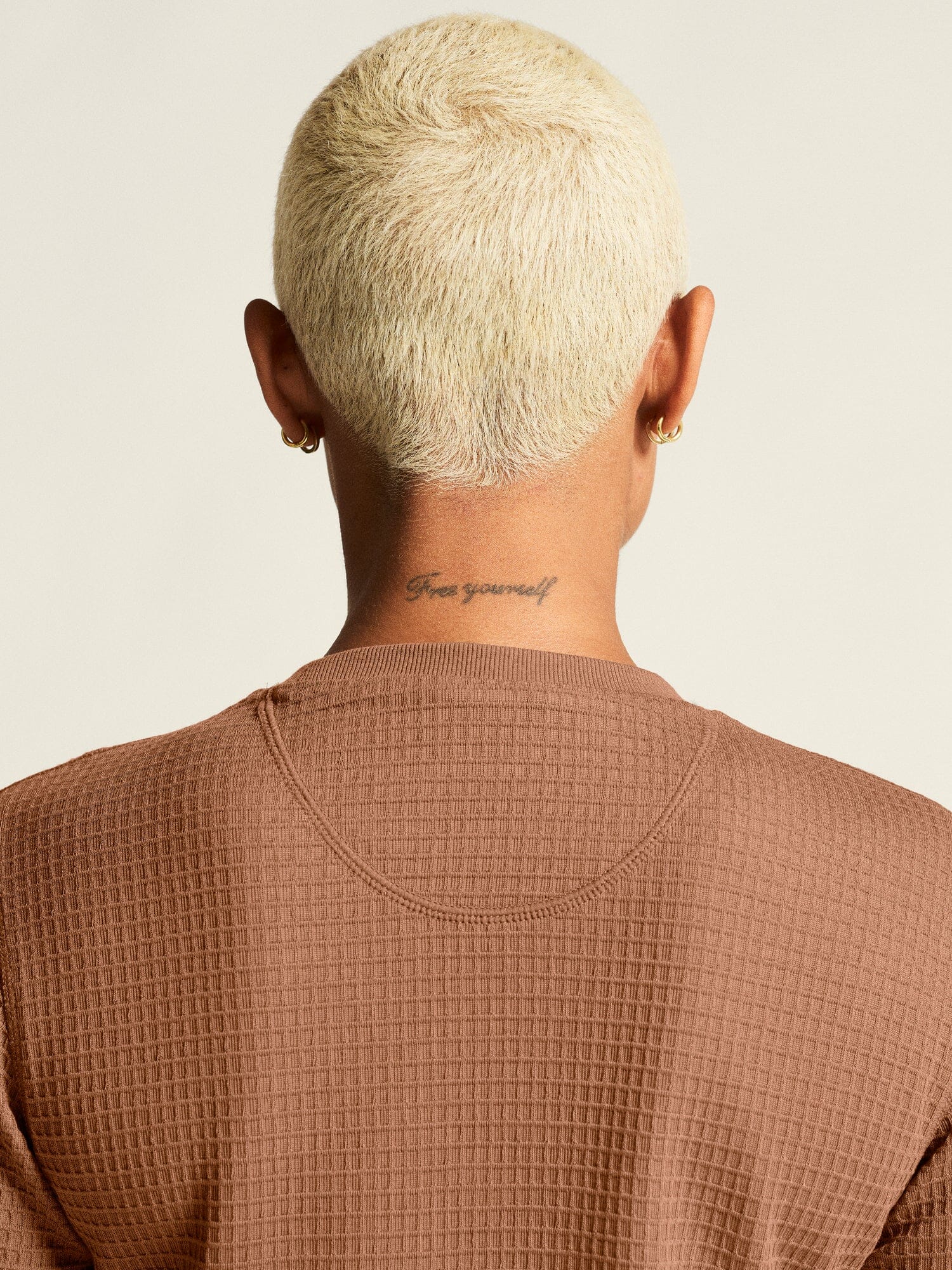 Women's Wool Waffle RN - Clove - Image 4