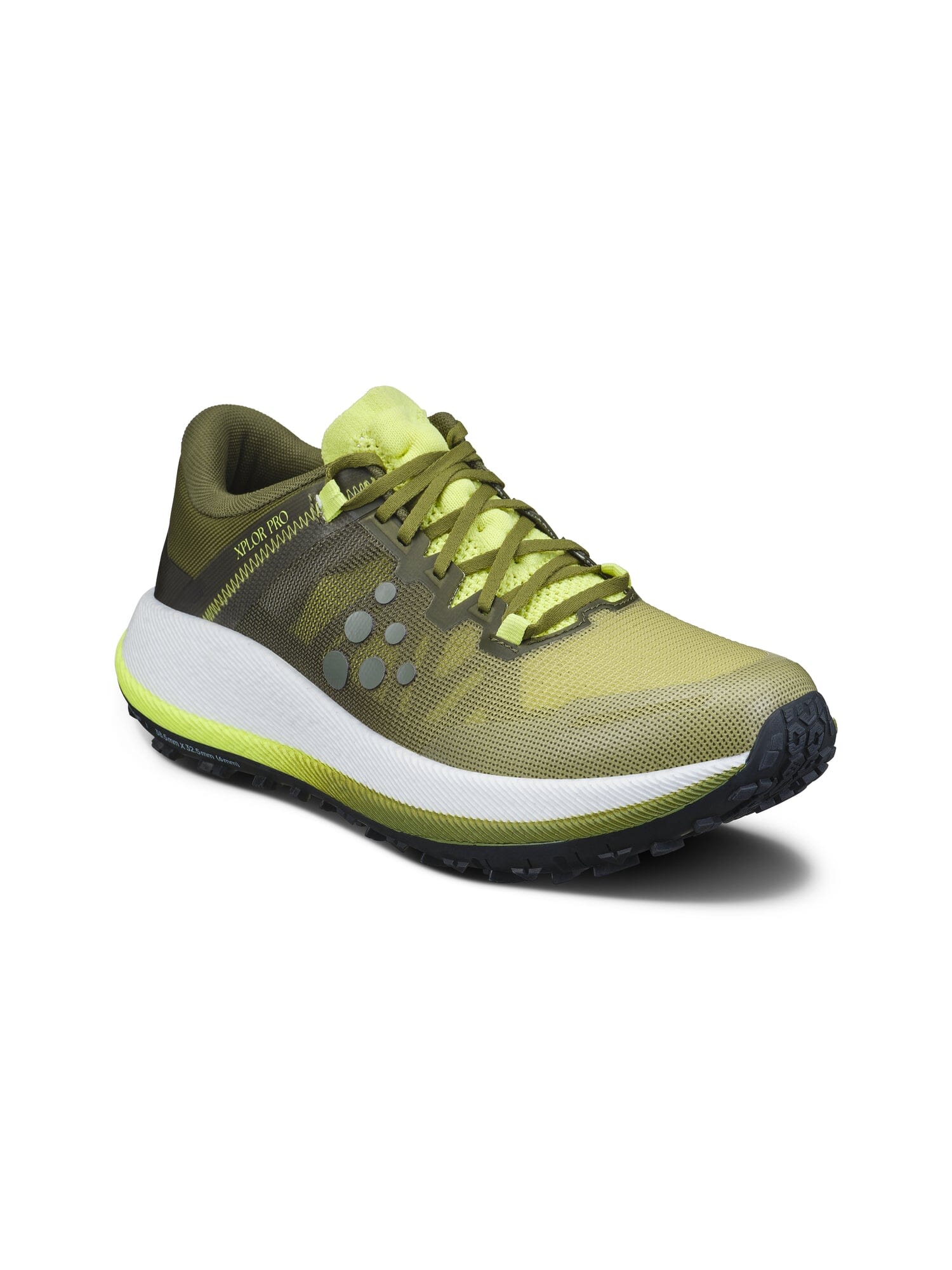 Women's Xplor Pro Running Shoe - Leaf/Contrast Yellow - Image 5